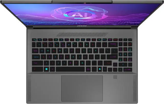 Alt view image 13 of 20 - MSI Laptop 16.0" AMD Ryzen AI 9 365 Copilot+ PC GeForce RTX 4060 Laptop GPU 32GB Memory 1 TB PCIe SSD Windows 11 Home 64-bit (Creator A16 AI+ A3HVFG-038US)