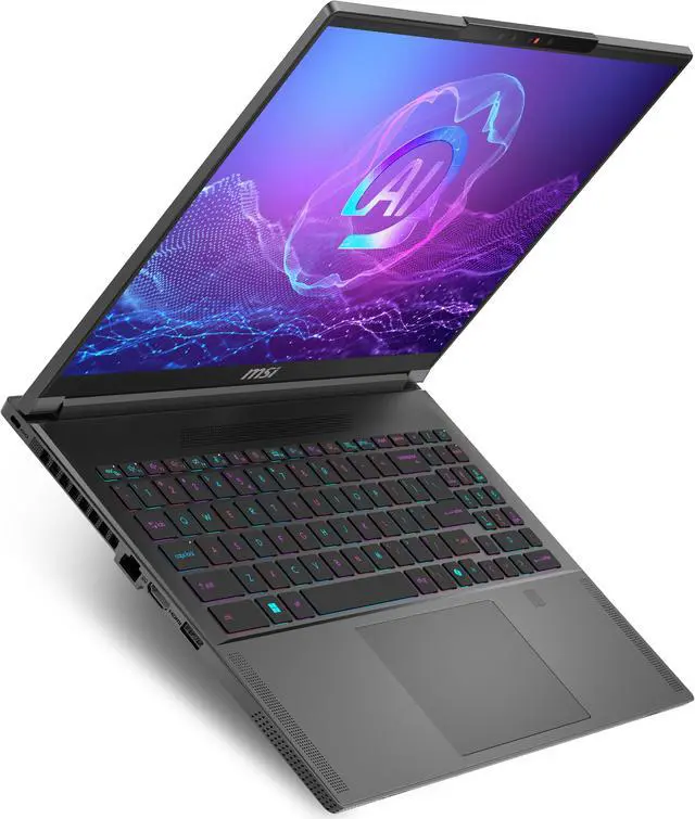 Alt view image 18 of 20 - MSI Laptop 16.0" AMD Ryzen AI 9 365 Copilot+ PC GeForce RTX 4060 Laptop GPU 32GB Memory 1 TB PCIe SSD Windows 11 Home 64-bit (Creator A16 AI+ A3HVFG-038US)