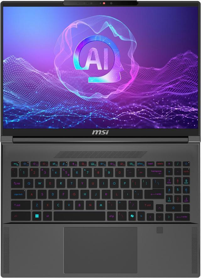 Alt view image 20 of 20 - MSI Laptop 16.0" AMD Ryzen AI 9 365 Copilot+ PC GeForce RTX 4060 Laptop GPU 32GB Memory 1 TB PCIe SSD Windows 11 Home 64-bit (Creator A16 AI+ A3HVFG-038US)