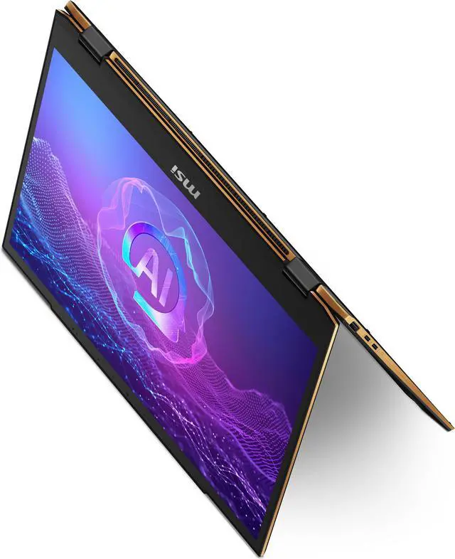 Alt view image 17 of 20 - MSI Summit 13 AI+ Evo 13.3" Touchscreen Laptop Copilot+ PC Ultra 7 258V 32GB RAM 1 TB PCIe SSD Windows 11 Pro A2VMTG-012US