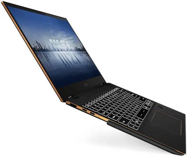 Alt view image 4 of 8 - MSI Summit E13 Flip Evo Laptop Intel Core i7-1360P 16GB Memory 1 TB PCIe SSD Intel Iris Xe Graphics 13.4" Touchscreen Windows 11 Home A13MT-243US