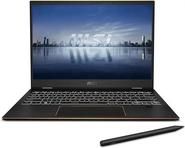Main image of MSI Summit E13 Flip Evo Laptop Intel Core i7-1360P 16GB Memory 1 TB PCIe SSD Intel Iris Xe Graphics 13.4" Touchscreen Windows 11 Home A13MT-243US