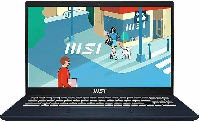 Main image of MSI Modern 15 H B13M 15.6" FHD Laptop, Intel Core i9-13900H, Intel Iris Xe, 32GB DDR4, 1TB NVMe SSD, Windows 11 Home (B13M-010US)