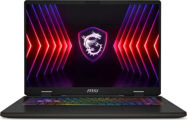 Alt view image 10 of 20 - MSI Sword - 16" GeForce RTX 4070 Laptop GPU - Intel Core i9-14900HX  - 32GB Memory - 1 TB SSD - Windows 11 Home - Gaming Laptop - 165 Hz (Sword 16 HX B14VGKG-841US )