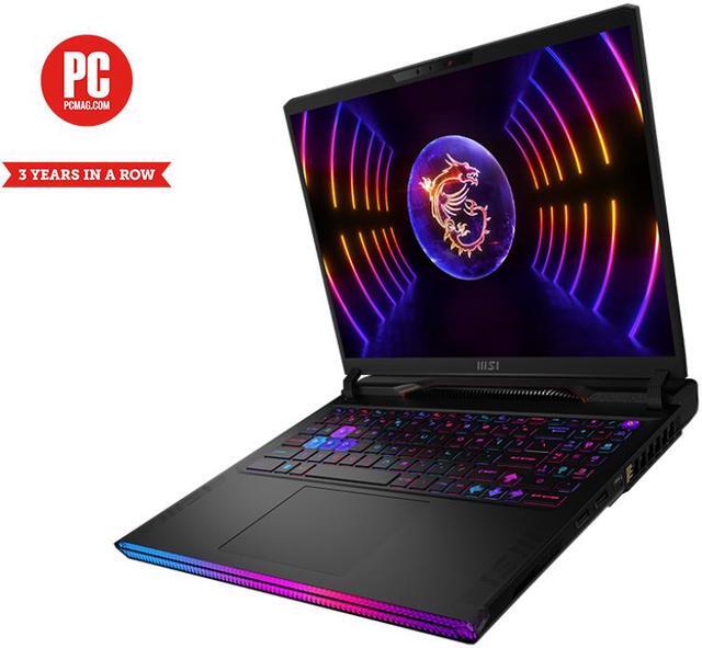Alt view image 2 of 5 - MSI Raider GE68HX Gaming Laptop Intel Core i9-13950HX GeForce RTX 4070 32GB Memory 1 TB SSD 16.0" Windows 11 Home (13VG-068US)