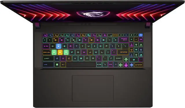 Alt view image 12 of 19 - MSI - 17" GeForce RTX 4080 Laptop GPU - Intel Core i9-14900HX  - 32GB Memory - 1 TB NVMe SSD - Windows 11 Home - Gaming Laptop - 240 Hz (Vector 17 HX A14VHG-1016US )