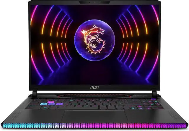 Main image of MSI RAIDER GE68 Gaming Laptop Intel Core i9-14900HX NVIDIA GeForce RTX 4070 32GB Memory 1 TB NVMe SSD 16.0" Windows 11 Home 14VGG-272CA