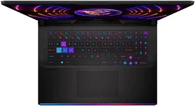 Alt view image 3 of 6 - MSI RAIDER GE78 HX Gaming Laptop Intel Core i9-13950HX NVIDIA GeForce RTX 4070 32GB Memory 2TB NVMe SSD 17.0" IPS Display Windows 11 Pro GE78 HX 13VG-020US