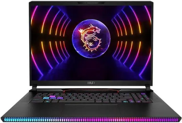 Main image of MSI RAIDER GE78 HX Gaming Laptop Intel Core i9-13950HX NVIDIA GeForce RTX 4070 32GB Memory 2TB NVMe SSD 17.0" IPS Display Windows 11 Pro GE78 HX 13VG-020US