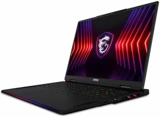 Alt view image 2 of 7 - MSI Raider A18 HX A7V Raider A18 HX A7VIG-022US 18" Gaming Notebook - 32 GB - 1 TB SSD - Black - Windows 11 Home - Front Camera/Webcam RAIDERA18HXA7022