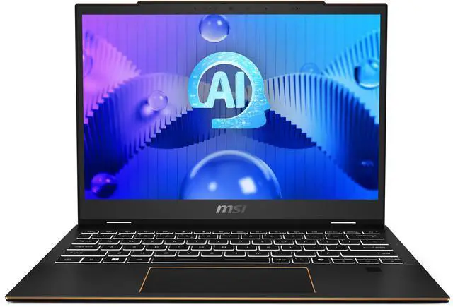 Alt view image 3 of 15 - MSI Summit E13 AI Evo 13.3" Touchscreen Laptop Ultra 7 155H 16GB RAM 1 TB NVMe SSD Windows 11 Home A1MTG