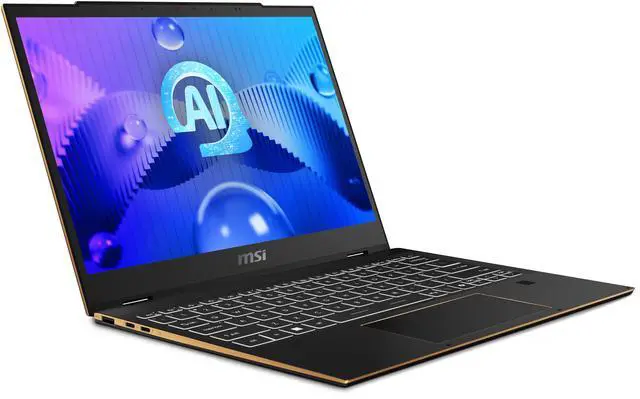 Alt view image 4 of 15 - MSI Summit E13 AI Evo 13.3" Touchscreen Laptop Ultra 7 155H 16GB RAM 1 TB NVMe SSD Windows 11 Home A1MTG