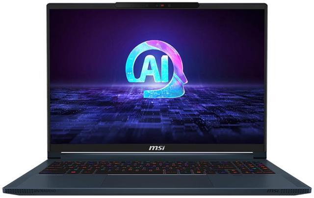 Main image of MSI Stealth 16 AI Studio Laptop Intel Core Ultra 9 185H GeForce RTX 4070 32GB RAM 1 TB SSD 16.0" Windows 11 Home A1VGG-091US