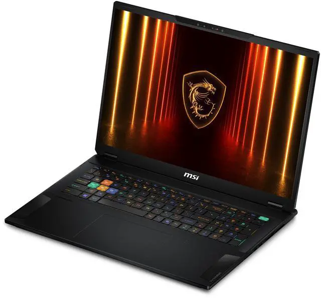 Alt view image 18 of 20 - MSI Stealth - 18" GeForce RTX 5090 Laptop GPU - Intel Core Ultra 9 275HX  - 64GB Memory - 2 TB SSD - Wi-Fi 7 Windows 11 Pro - Gaming Laptop - 120 Hz (Stealth 18 HX AI A2XWJG-035US )
