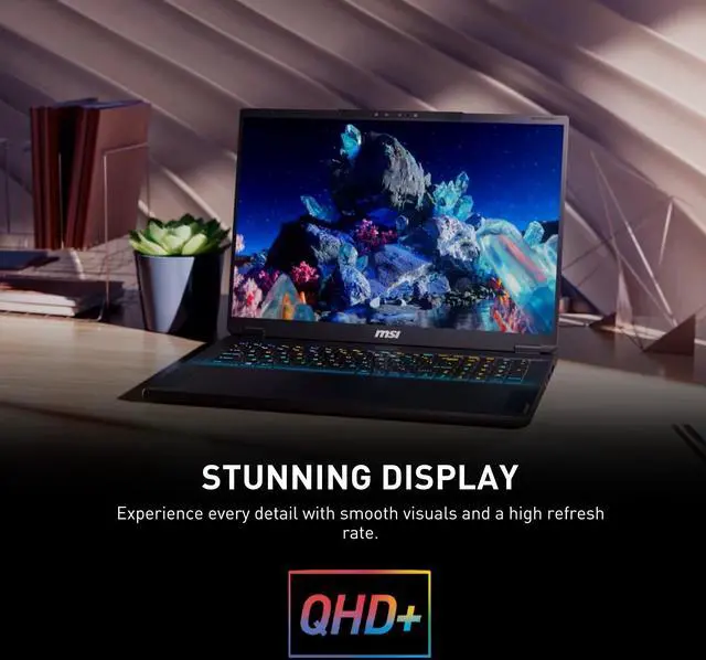 Alt view image 13 of 16 - MSI Stealth - 18" GeForce RTX 4080 Laptop GPU - Intel Core Ultra 9 185H  - 32GB Memory - 1 TB NVMe SSD - Wi-Fi 7 Windows 11 Home - Gaming Laptop - 120 Hz Mini LED (Stealth 18 AI Studio A1VHG )