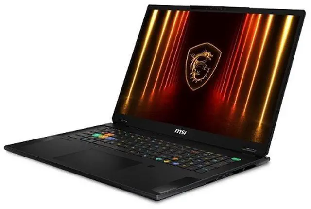 Alt view image 2 of 19 - MSI Stealth A18 AI+ - 18" NVIDIA® GeForce RTX™ 5080 Laptop GPU - Ryzen AI 9 HX 370 - 32GB*2 Memory - 2 TB SSD - Windows 11 Home - Gaming Laptop - 120 Hz Mini LED (Stealth A18 AI+ A3XWIG-009US )