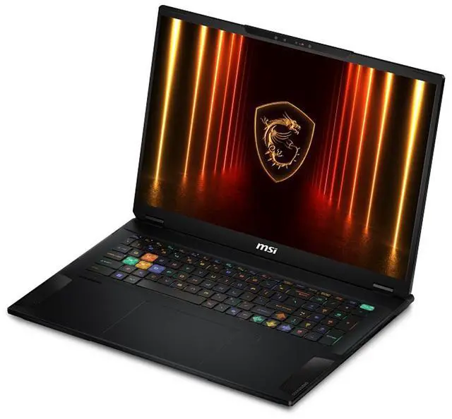 Alt view image 6 of 19 - MSI Stealth A18 AI+ - 18" NVIDIA® GeForce RTX™ 5080 Laptop GPU - Ryzen AI 9 HX 370 - 32GB*2 Memory - 2 TB SSD - Windows 11 Home - Gaming Laptop - 120 Hz Mini LED (Stealth A18 AI+ A3XWIG-009US )