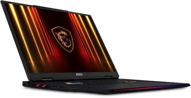 Alt view image 5 of 19 - MSI - 18" GeForce RTX 5090 Laptop GPU - Intel Core Ultra 9 285HX - 64GB Memory - 4 TB SSD - Windows 11 Pro - Gaming Laptop - 120 Hz Mini LED (Raider 18 HX AI A2XWJG-438CA )