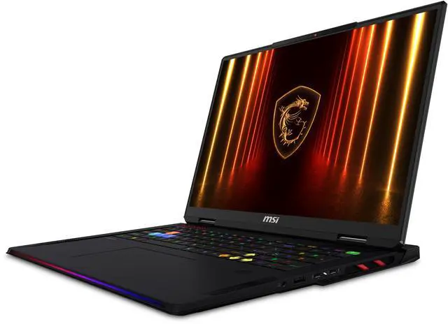 Alt view image 11 of 19 - MSI - 18" GeForce RTX 5090 Laptop GPU - Intel Core Ultra 9 285HX - 64GB Memory - 4 TB SSD - Windows 11 Pro - Gaming Laptop - 120 Hz Mini LED (Raider 18 HX AI A2XWJG-438CA )