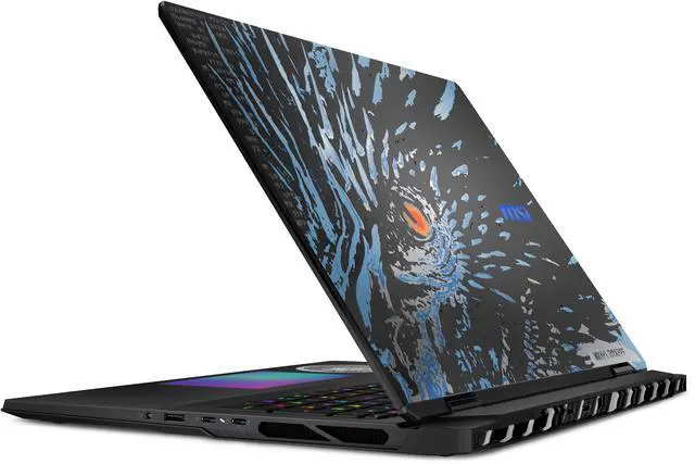 Alt view image 5 of 20 - MSI - 18" GeForce RTX 5090 Laptop GPU - Intel Core Ultra 9 285HX - 96GB Memory - 6 TB SSD - Windows 11 Pro - Gaming Laptop - 120 Hz Mini LED (Titan 18 HX Dragon Edition Norse Myth A2XWJG-429CA )