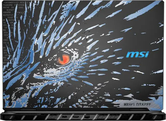 Alt view image 6 of 20 - MSI - 18" GeForce RTX 5090 Laptop GPU - Intel Core Ultra 9 285HX - 96GB Memory - 6 TB SSD - Windows 11 Pro - Gaming Laptop - 120 Hz Mini LED (Titan 18 HX Dragon Edition Norse Myth A2XWJG-429CA )
