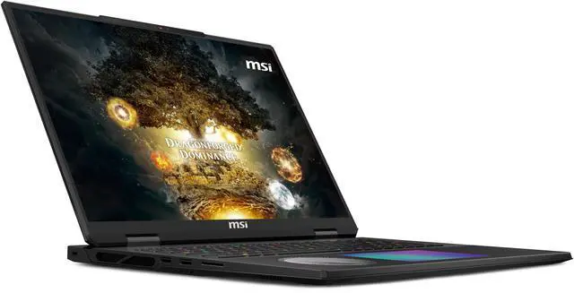 Alt view image 17 of 20 - MSI - 18" GeForce RTX 5090 Laptop GPU - Intel Core Ultra 9 285HX - 96GB Memory - 6 TB SSD - Windows 11 Pro - Gaming Laptop - 120 Hz Mini LED (Titan 18 HX Dragon Edition Norse Myth A2XWJG-429CA )