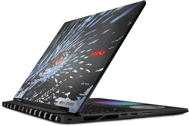 Alt view image 7 of 18 - MSI TITAN 18 HX Dragon Edition Norse Myth 18" UHD+ 120Hz Mini LED - Intel Core Ultra 9-285HX - RTX 5090 - 96GB DDR5/2TB Gen5+ 2x2TB Gen4 NVMe SSD - Wi-Fi 7 Win 11 Pro (TITAN18HXA2440)