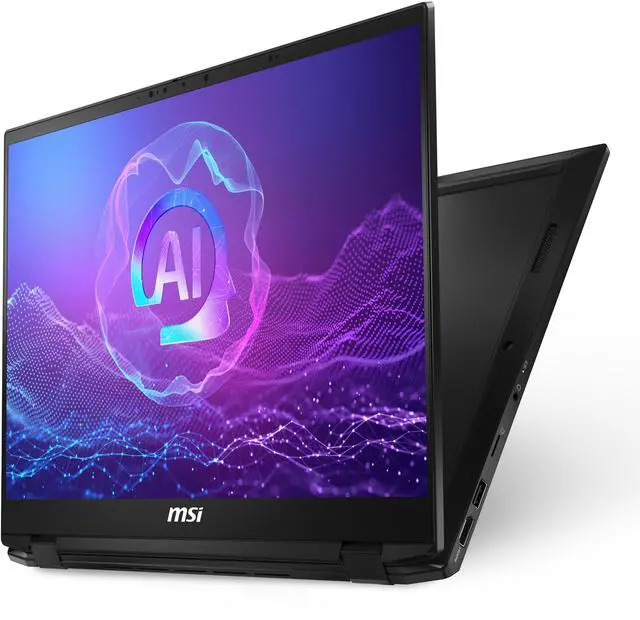 Alt view image 11 of 16 - MSI Summit Pro 16 16" Touchscreen Laptop Intel Ultra 7 255H GeForce RTX 4050 32GB Memory 1 TB NVMe SSD Windows 11 Home Summit Pro 16 AI A2HVETG-074US