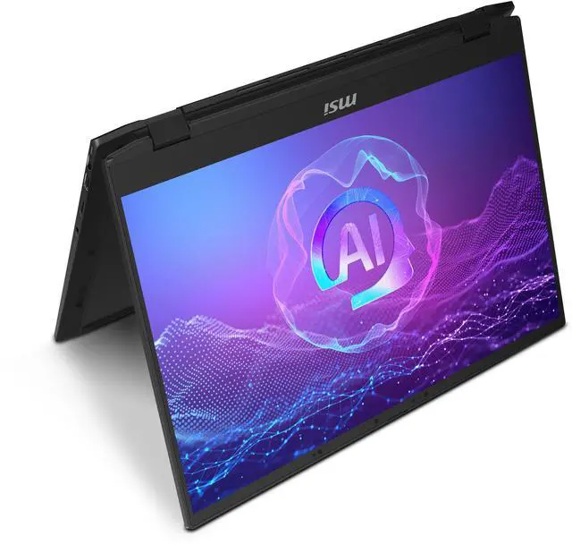 Alt view image 12 of 16 - MSI Summit Pro 16 16" Touchscreen Laptop Intel Ultra 7 255H GeForce RTX 4050 32GB Memory 1 TB NVMe SSD Windows 11 Home Summit Pro 16 AI A2HVETG-074US