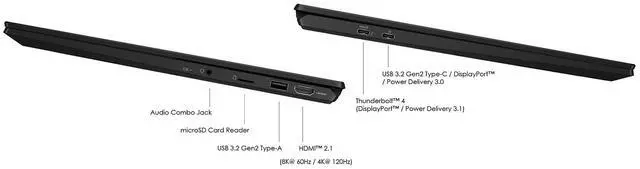 Alt view image 5 of 16 - MSI Summit Pro 16 16" Touchscreen Laptop Intel Ultra 7 255H GeForce RTX 4050 32GB RAM 1TB SSD Windows 11 Home (A2HVETG-074US)