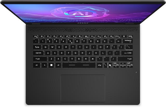 Alt view image 11 of 19 - MSI Laptop Intel Core Ultra 9 288V 32GB Memory 1 TB NVMe SSD Intel Arc Graphics 140V 14.0" Non-Touch Screen Windows 11 Home Prestige 14 AI+ Evo C2VMG-034US
