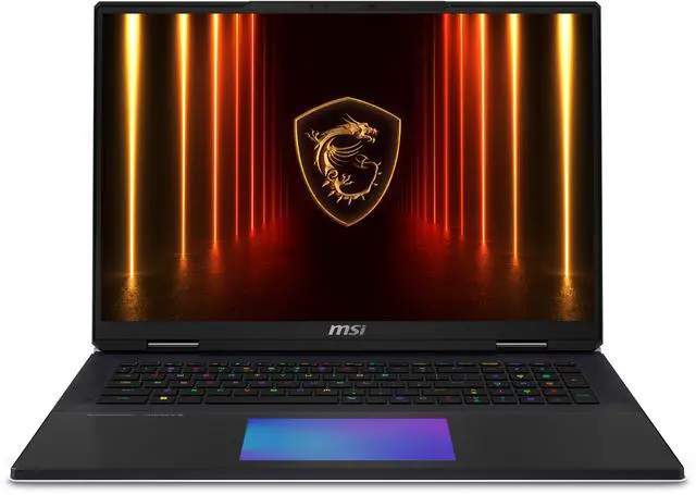 Main image of MSI Titan 18 - 18.0" Intel Ultra 9-285HX GeForce RTX 5090 Laptop GPU - 2.1-5.5GHz - 32GB*2 Memory - 2TB NVMe SSD Gen5x4 + 4TB(2TB*2) NVMe SSD - Wi-Fi 7 Windows 11 Pro - Gaming Laptop - 120 Hz Mini LED (Titan 18 HX AI A2XWJG-614US )