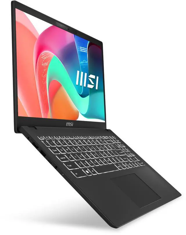 Alt view image 5 of 19 - MSI Modern 15 H 15.6" Touch Screen Laptop Intel Core 9 270H 32GB RAM1 TB NVMe SSD Windows 11 Home (C2RMTG-401US)