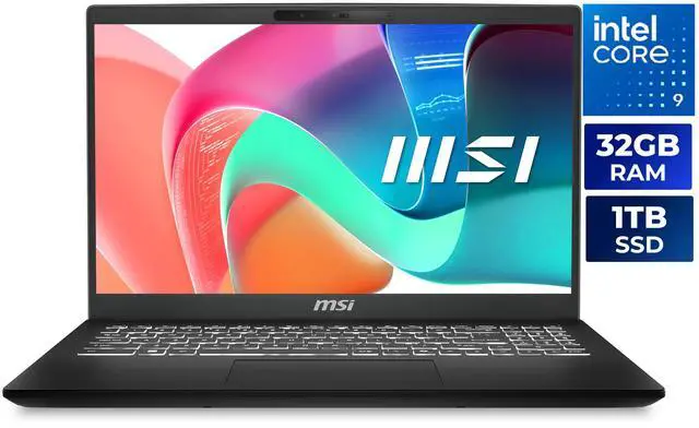 Main image of MSI Modern 15 H 15.6" Touch Screen Laptop Intel Core 9 270H 32GB RAM1 TB NVMe SSD Windows 11 Home (C2RMTG-401US)