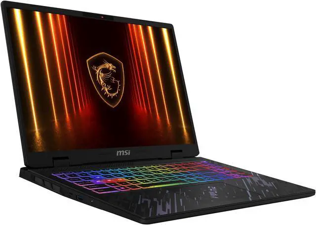 Alt view image 2 of 12 - MSI Pulse A16 AI+ 16" QHD+ 240Hz Gaming Laptop, AMD Ryzen AI 7 350, GeForce RTX 5070 Laptop GPU, 32GB DDR5, 1TB NVMe SSD, Windows 11 Home (Pulse A16 AI+ C3HWGKG-016CA)