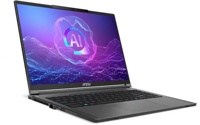 Alt view image 3 of 19 - MSI Creator A16 AI+ 16" QHD+ 240Hz Ultra Thin and Light Workstation Laptop AMD® Ryzen™ AI 7-350 RTX 4060 32GBLPDDR5x 1TB NVMe SSD Win 11 Home 1 year Warranty (Creator A16 AI+ A3HVFG-286US )
