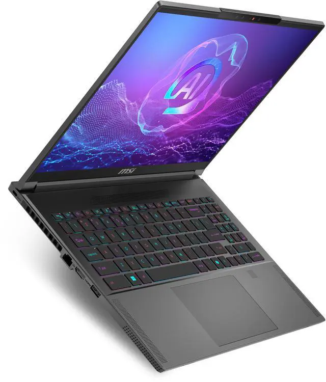 Alt view image 6 of 19 - MSI Creator A16 AI+ 16" QHD+ 240Hz Ultra Thin and Light Workstation Laptop AMD® Ryzen™ AI 7-350 RTX 4060 32GBLPDDR5x 1TB NVMe SSD Win 11 Home 1 year Warranty (Creator A16 AI+ A3HVFG-286US )