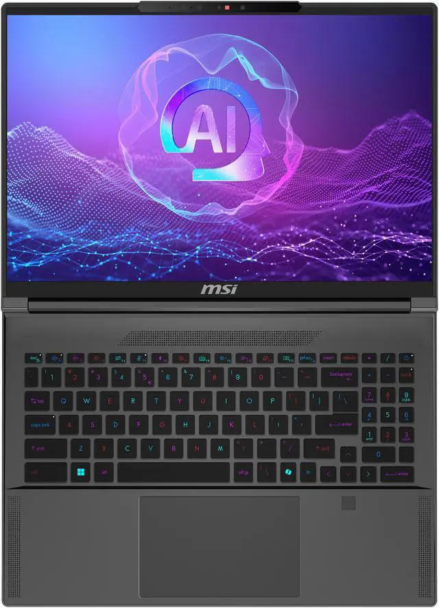 Alt view image 8 of 19 - MSI Creator A16 AI+ 16" QHD+ 240Hz Ultra Thin and Light Workstation Laptop AMD® Ryzen™ AI 7-350 RTX 4060 32GBLPDDR5x 1TB NVMe SSD Win 11 Home 1 year Warranty (Creator A16 AI+ A3HVFG-286US )