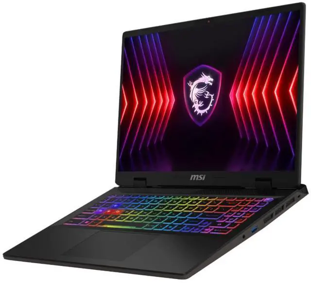 Alt view image 3 of 7 - MSI Sword 16 HX Gaming Laptop Intel Core i7-14650HX GeForce RTX 4070 Laptop GPU 16 GB Memory 1 TB NVMe SSD Windows 11 Home (B14VGKG-052CA)