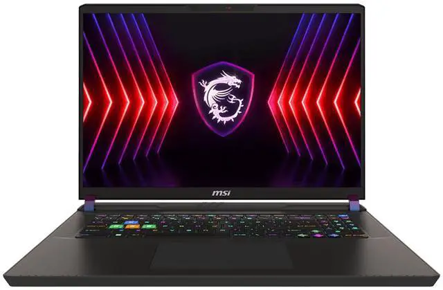 Main image of MSI Vector 17 HX Gaming Laptop Intel Core i9-14900HX GeForce RTX 4070 32GB Memory 1 TB NVMe SSD 17.0" Windows 11 Pro (A14VGG-219US)