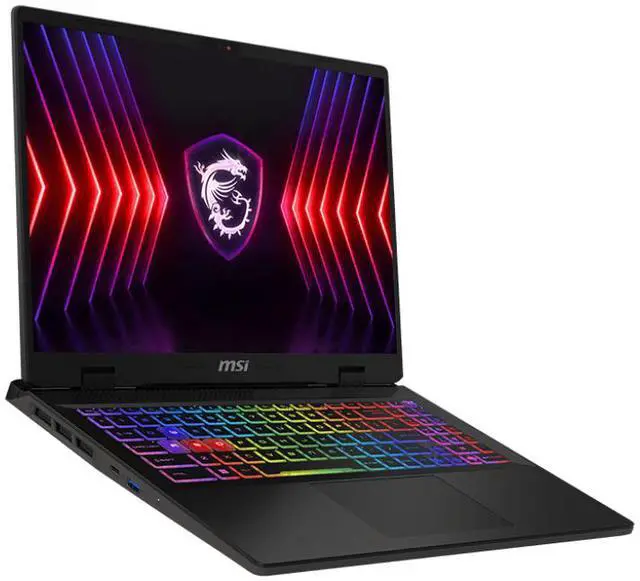 Alt view image 2 of 5 - MSI - 16.0" GeForce RTX 4070 Laptop GPU - Intel Core i9-14900HX - 32GB Memory - 1 TB NVMe SSD - Windows 11 Home - Gaming Laptop - 165 Hz (Sword 16 HX B14VGKG-841US )