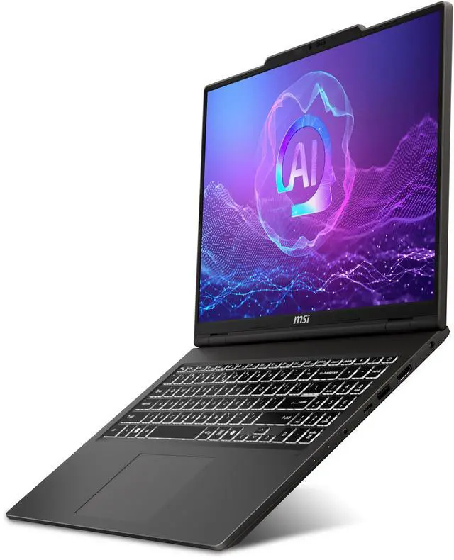 Alt view image 4 of 13 - MSI Venture 16 AI 16.0" Touch Screen Intel Core Ultra 7 255H 32GB RAM 512GB NVMe SSD Intel Arc Graphics (A2HMTG-046US)