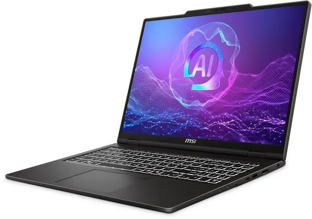 Alt view image 2 of 13 - MSI Venture 16 AI 16.0" Touch Screen Intel Core Ultra 7 255H 32GB RAM 512GB NVMe SSD Intel Arc Graphics (A2HMTG-046US)