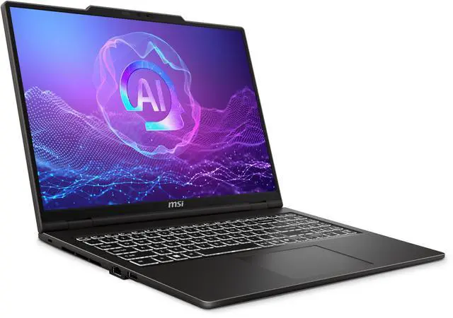 Alt view image 3 of 13 - MSI Venture 16 AI 16.0" Touch Screen Intel Core Ultra 7 255H 32GB RAM 512GB NVMe SSD Intel Arc Graphics (A2HMTG-046US)