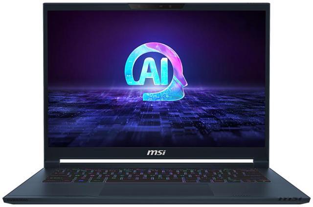 Main image of MSI Stealth 14 AI Studio Laptop Intel Core Ultra 9 185H GeForce RTX 4060  32GB Memory 1 TB NVMe SSD14.0" Windows 11 Pro (A1VFG-091US)