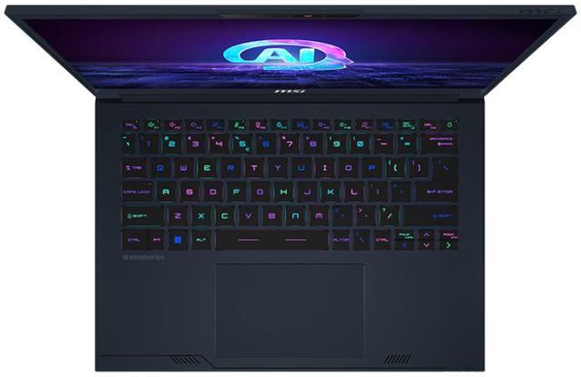 Alt view image 3 of 5 - MSI Stealth 14 AI Studio Laptop Intel Core Ultra 9 185H GeForce RTX 4060  32GB Memory 1 TB NVMe SSD14.0" Windows 11 Pro (A1VFG-091US)