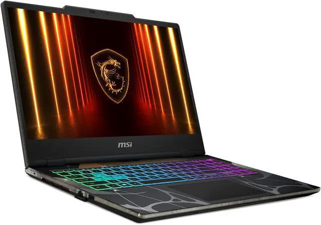 Alt view image 4 of 19 - MSI Cyborg15 - 15.6" GeForce RTX 5060 Laptop GPU - Intel Core 7-240H(1.80-5.20 GHz) - 16GB Memory - 512 GB NVMe SSD - Windows 11 Home Gaming Laptops - 144 Hz IPS (Cyborg 15 B2RWFKG-259US )