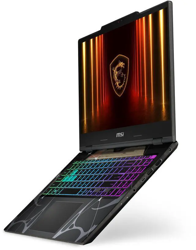 Alt view image 5 of 19 - MSI Cyborg15 - 15.6" GeForce RTX 5060 Laptop GPU - Intel Core 7-240H(1.80-5.20 GHz) - 16GB Memory - 512 GB NVMe SSD - Windows 11 Home Gaming Laptops - 144 Hz IPS (Cyborg 15 B2RWFKG-259US )