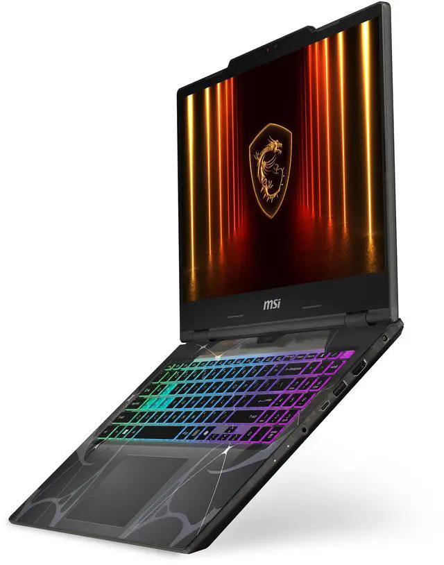 Alt view image 8 of 19 - MSI Cyborg15 - 15.6" GeForce RTX 5060 Laptop GPU - Intel Core 7-240H(1.80-5.20 GHz) - 16GB Memory - 512 GB NVMe SSD - Windows 11 Home Gaming Laptops - 144 Hz IPS (Cyborg 15 B2RWFKG-259US )