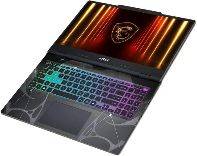 Alt view image 10 of 19 - MSI Cyborg15 - 15.6" GeForce RTX 5060 Laptop GPU - Intel Core 7-240H(1.80-5.20 GHz) - 16GB Memory - 512 GB NVMe SSD - Windows 11 Home Gaming Laptops - 144 Hz IPS (Cyborg 15 B2RWFKG-259US )